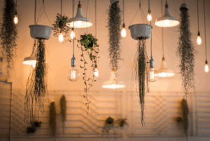 decoração com LED